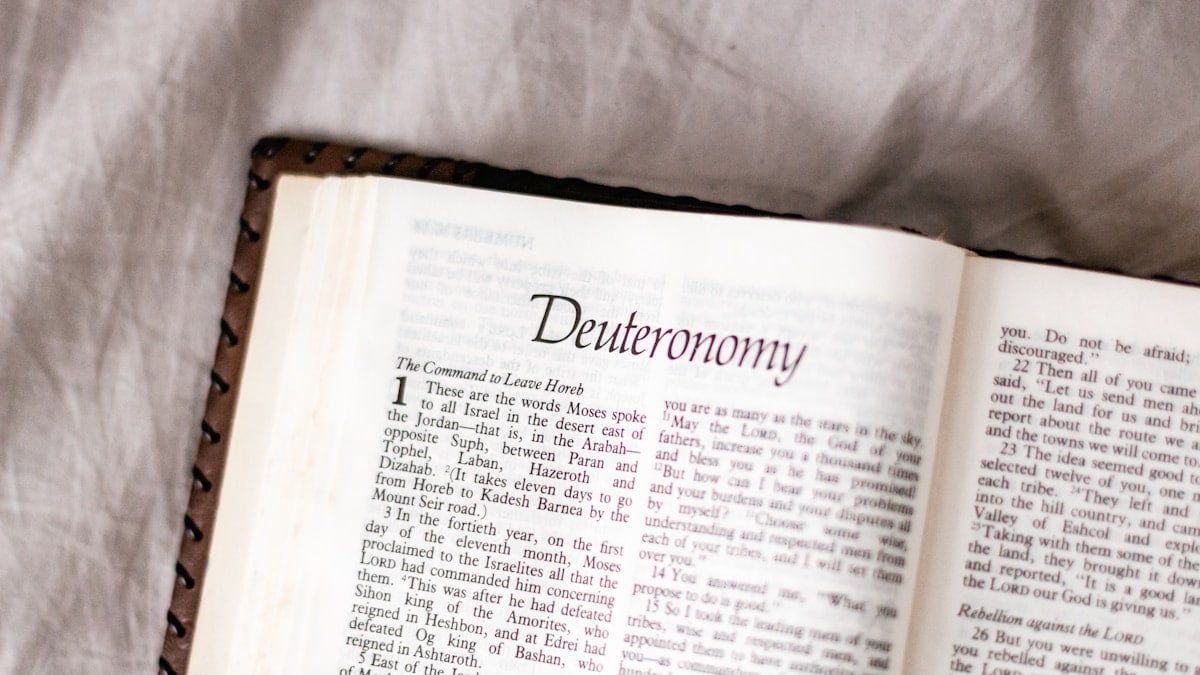 The Bible book of Deuteronomy